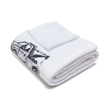 H**ker Express Wheel Lift Tow Truck Arctic Fleece Blanket
