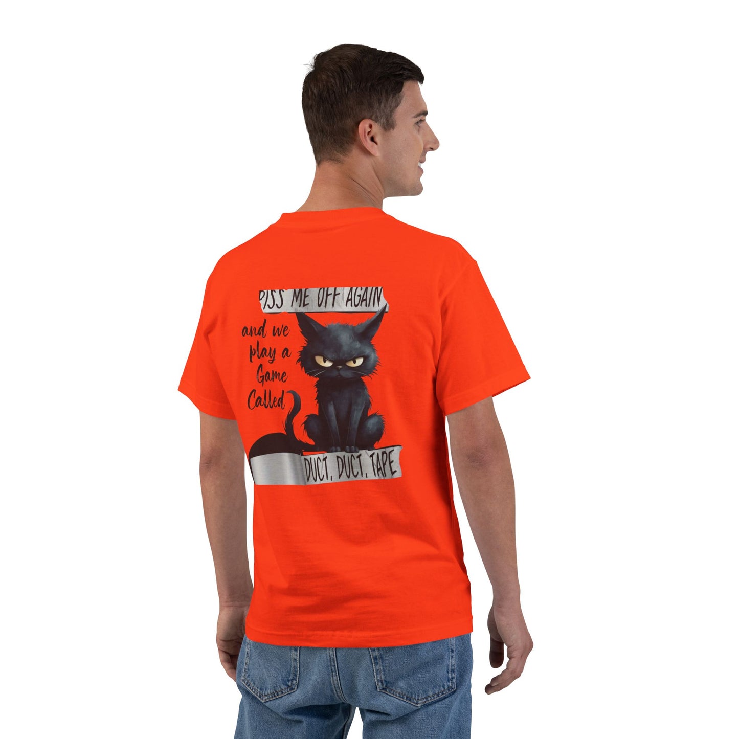Duct, Duct, Tape Men's Short-Sleeve Crewneck Tee