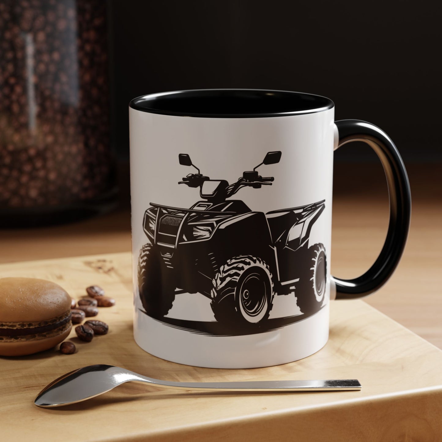 Off The Beaten Path Quad 2-Tone Coffee Mug