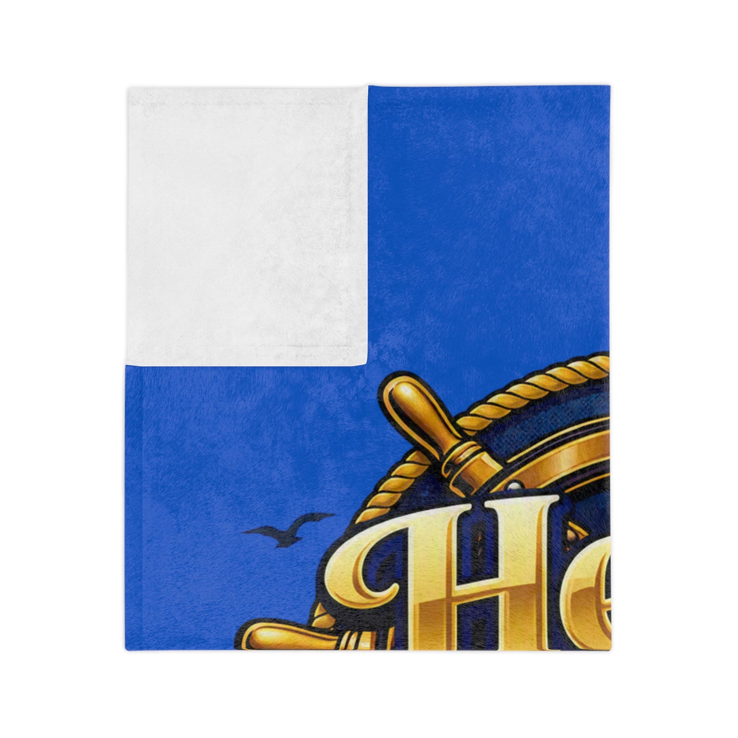 Helm Yeah Velveteen Microfiber Blanket