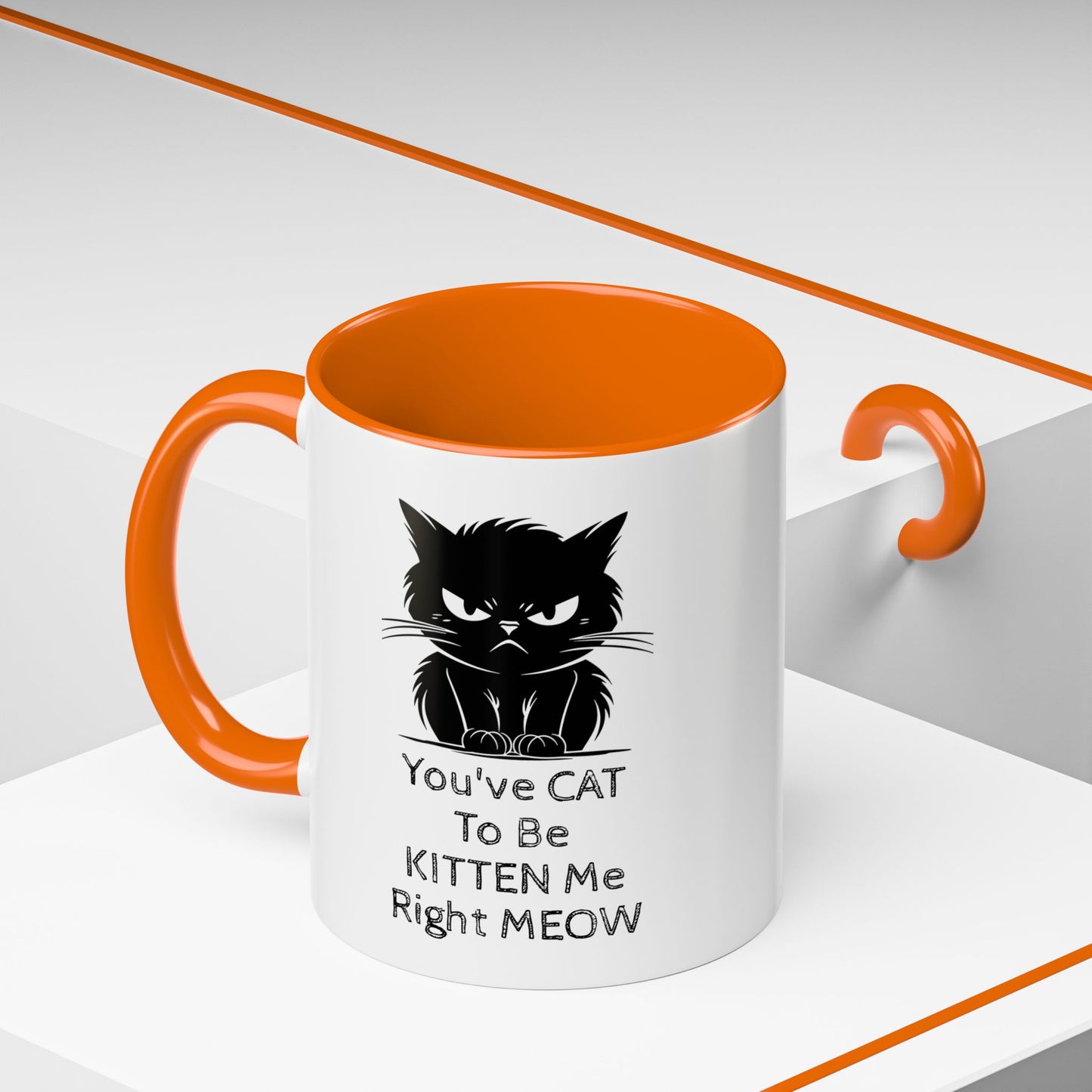 KITTEN Me 2-Tone Coffee Mug
