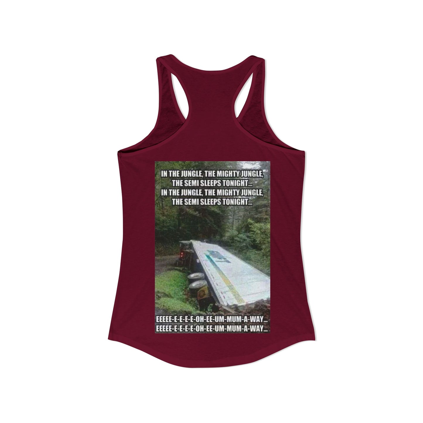 Semi Sleeps Women's Racerback Tank