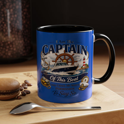 Captain 2-Tone Coffee Mug