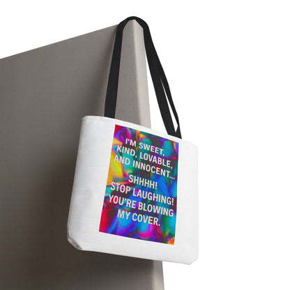 Blowing My Cover Tote Bag