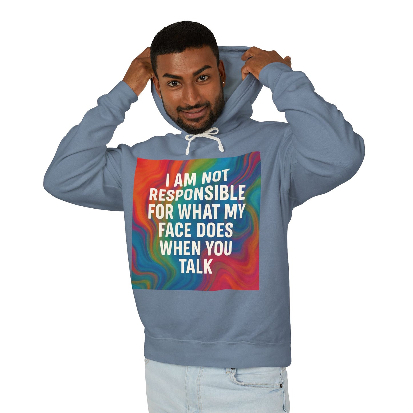 When You Talk Unisex Lightweight Hoodie
