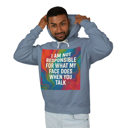 When You Talk Unisex Lightweight Hoodie