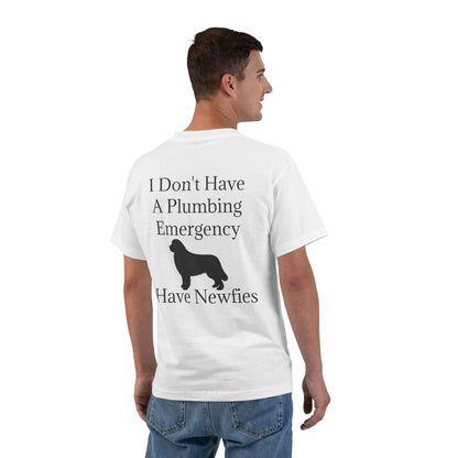 Plumbing Emergency Men's Short-Sleeve Crewneck Tee