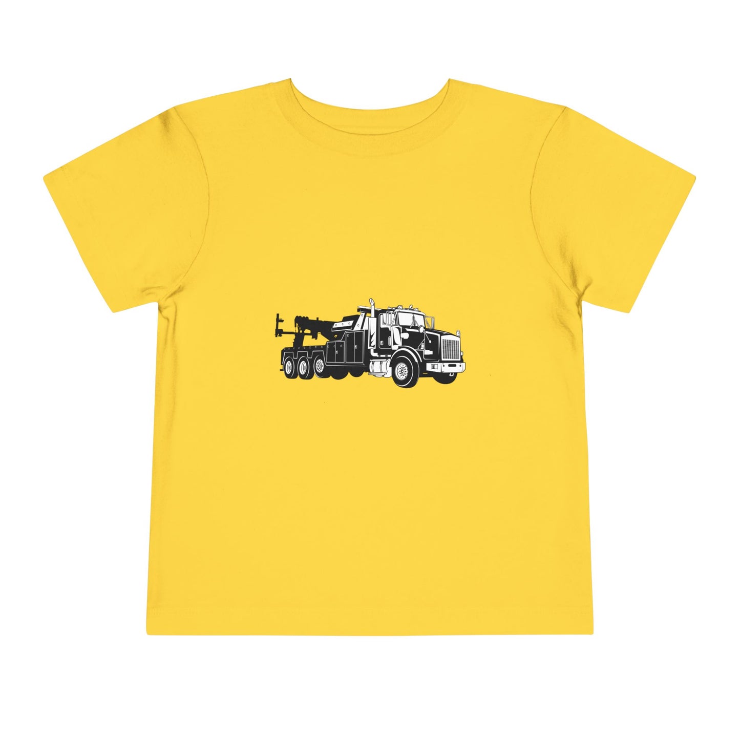 Heavy Tow Truck Toddler Unisex Short Sleeve Crewneck Tee