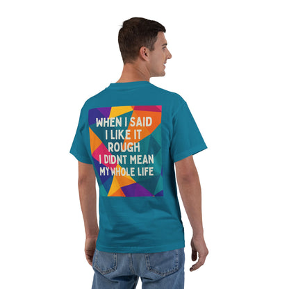 Like It Rough Men's Short-Sleeve Crewneck Tee