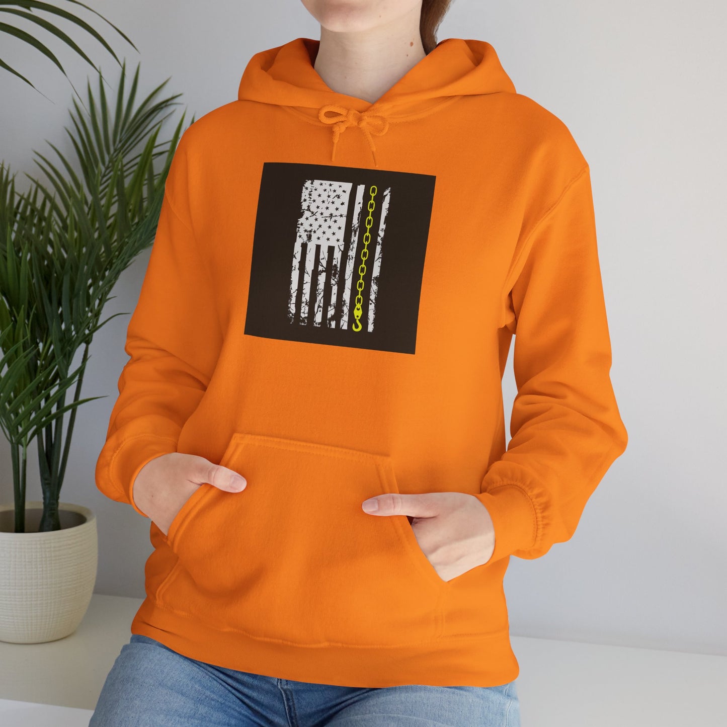 Thin Yellow Line Unisex Hoodie