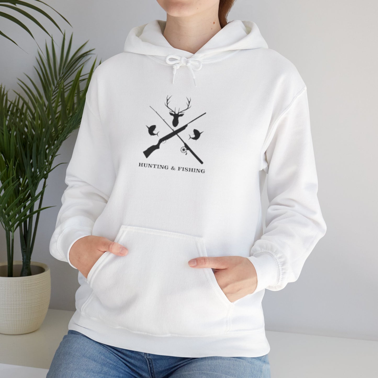 Hunting/Fishing Unisex Hoodie