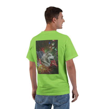 American Malamute Men's Short-Sleeve Crewneck Tee