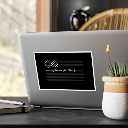 Thin Green Line Vinyl Decal