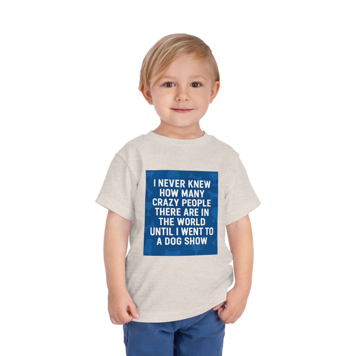 Never Knew Toddler Unisex Short Sleeve Crewneck Tee