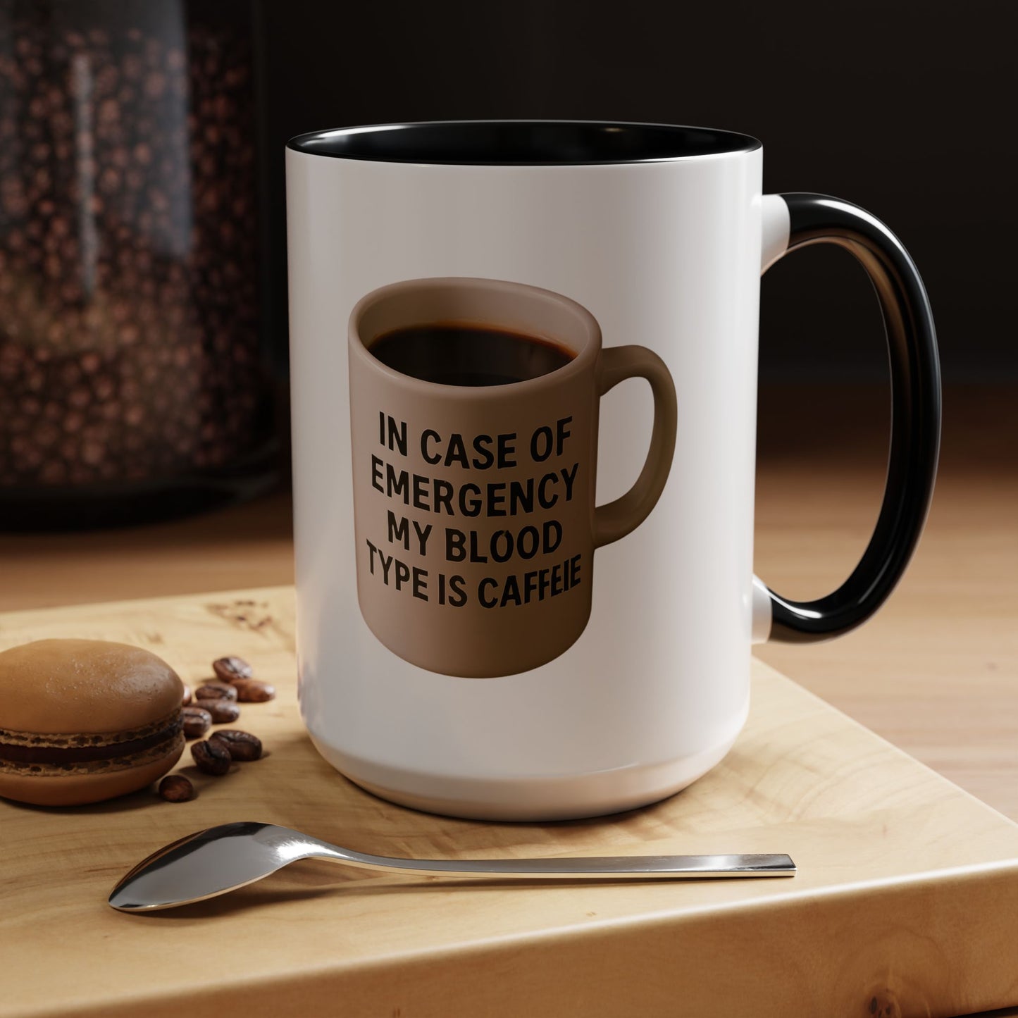Blood Type 2-Tone Coffee Mug