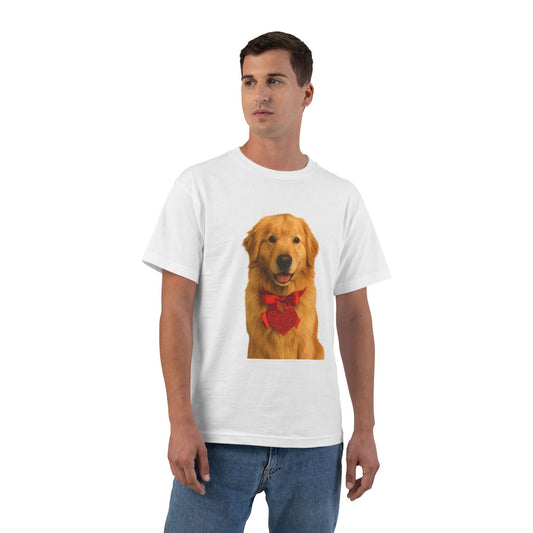 Cupid's Companion Golden Men's Short-Sleeve Crewneck Tee