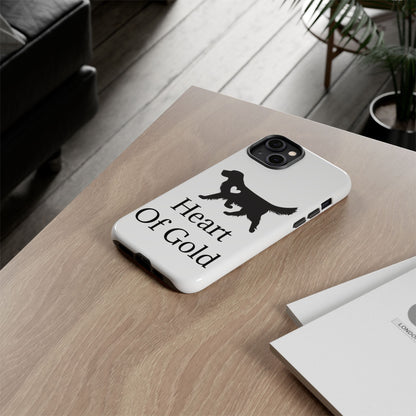 Heart Of Gold iPhone Case