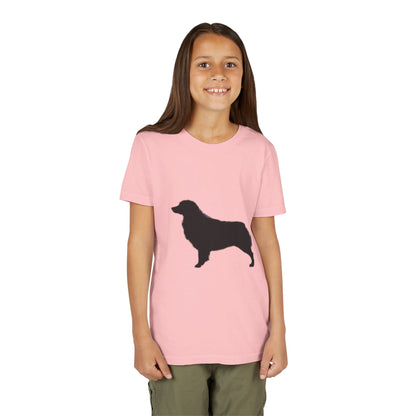 Aussie Silhouette Youth Unisex Short Sleeve Crewneck Tee