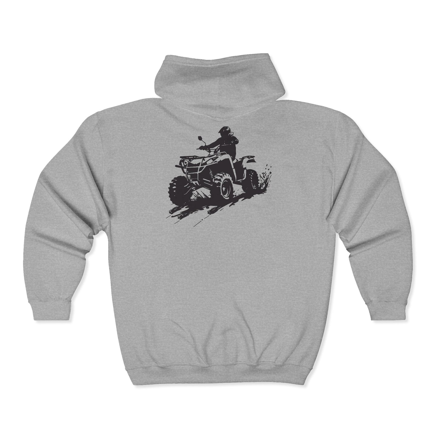 Slingin' Mud Quad Unisex Full Zip Hoodie