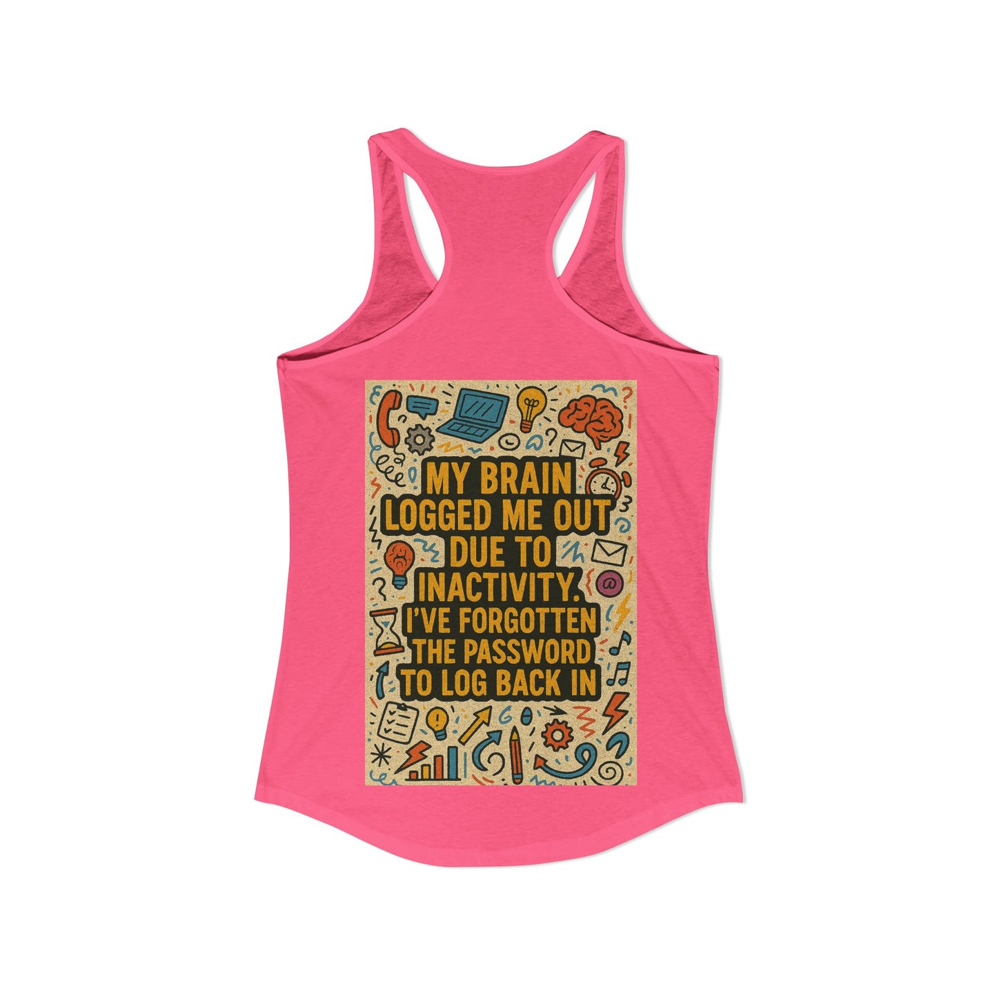 Logged Out Women's Racerback Tank