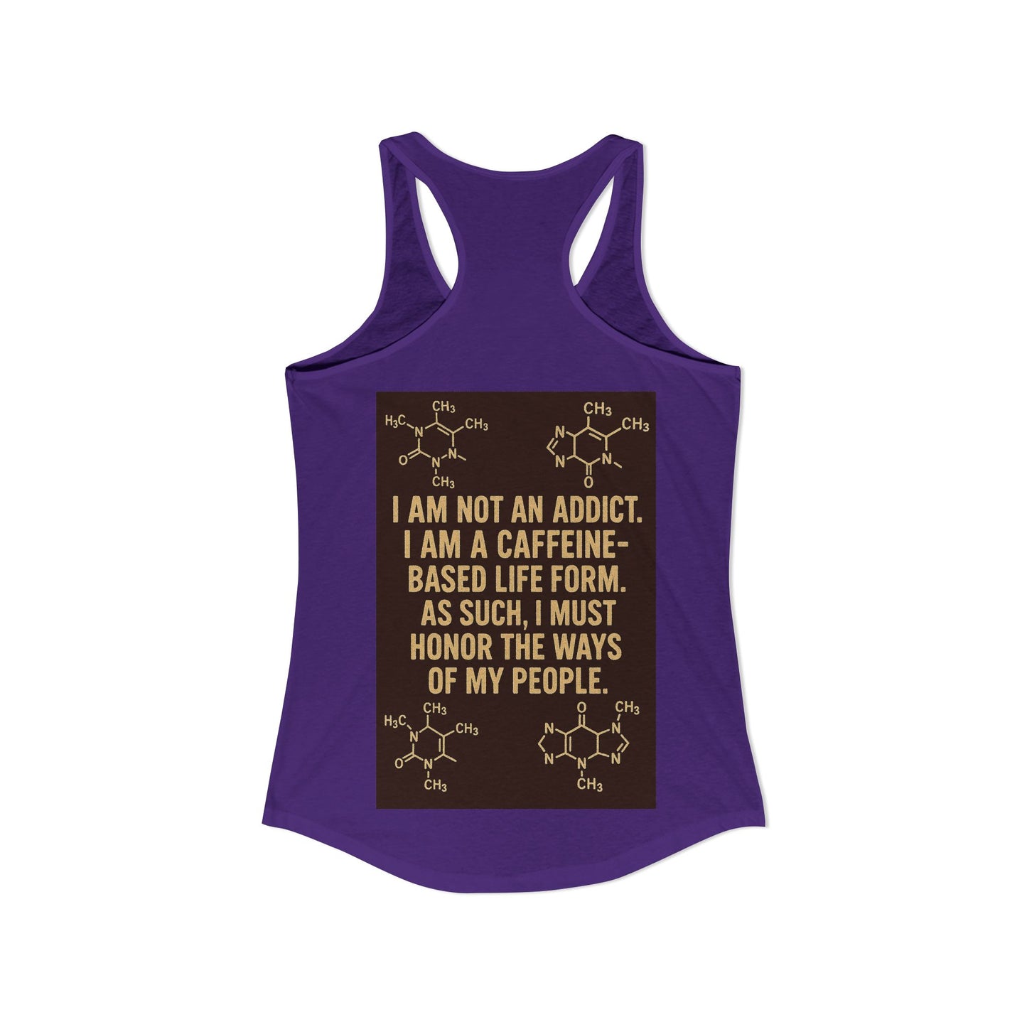Not An Addict Women's Racerback Tank