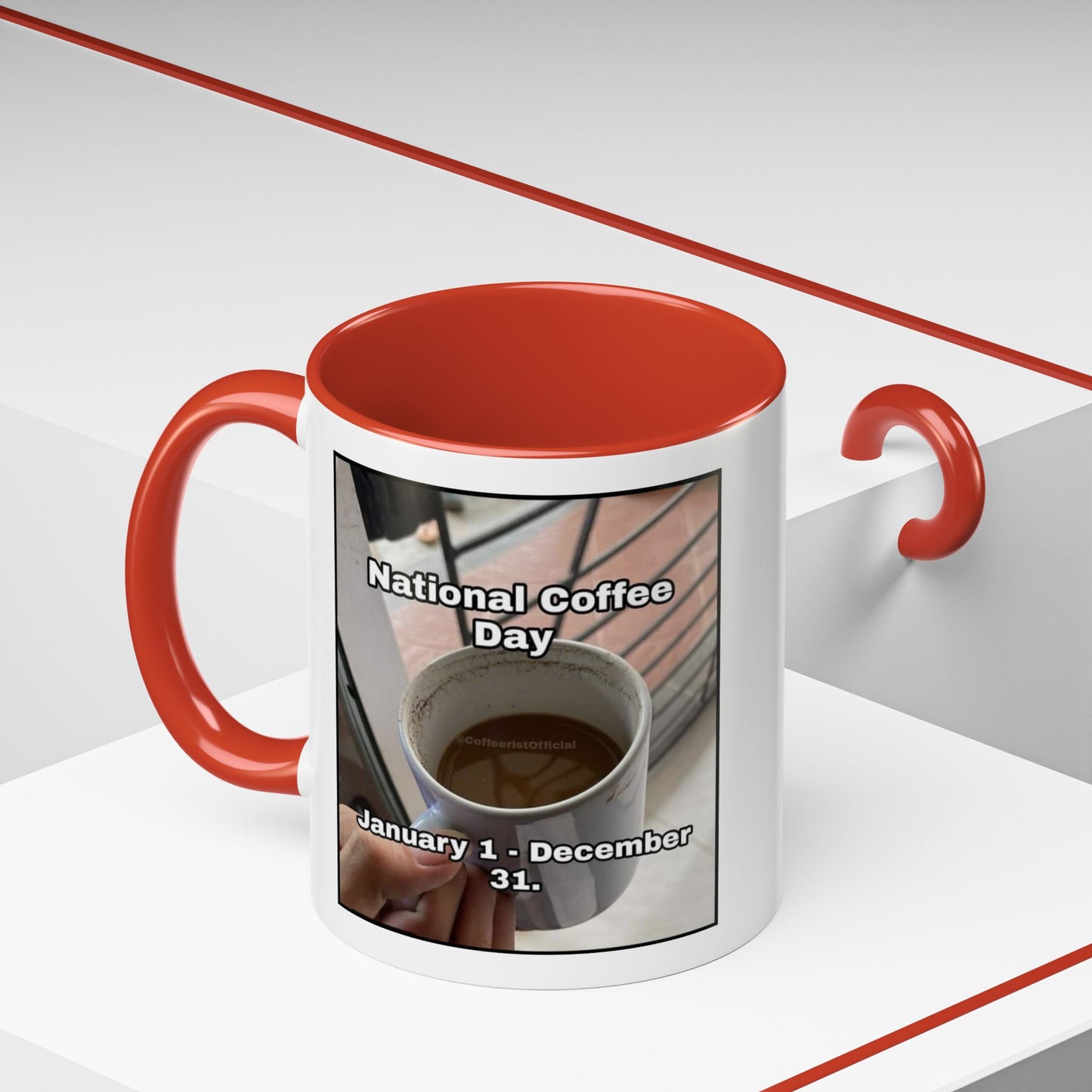 National Coffee Day 2-Tone Coffee Mug