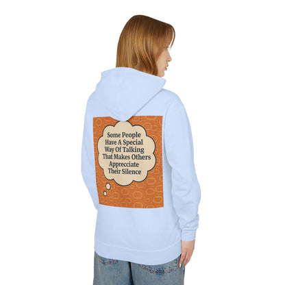 Special Way Of Talking Unisex Lightweight Hoodie