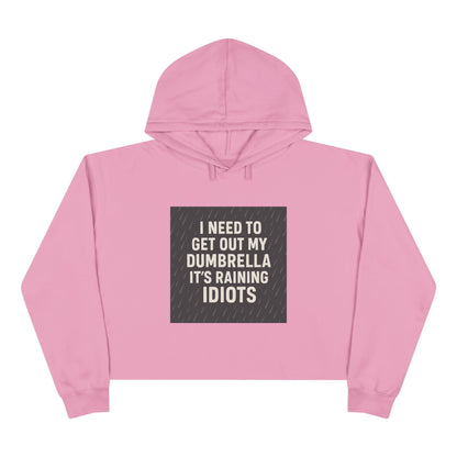 Dumbrella Women's Crop Hoodie