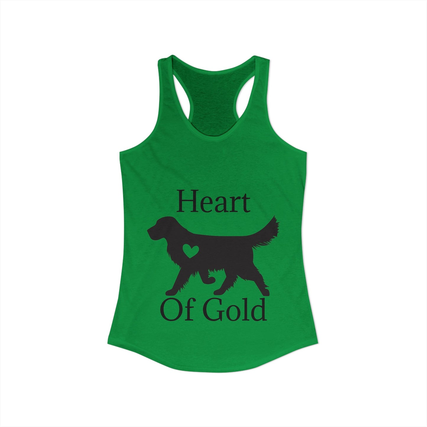 Heart Of Gold Women's Racerback Tank