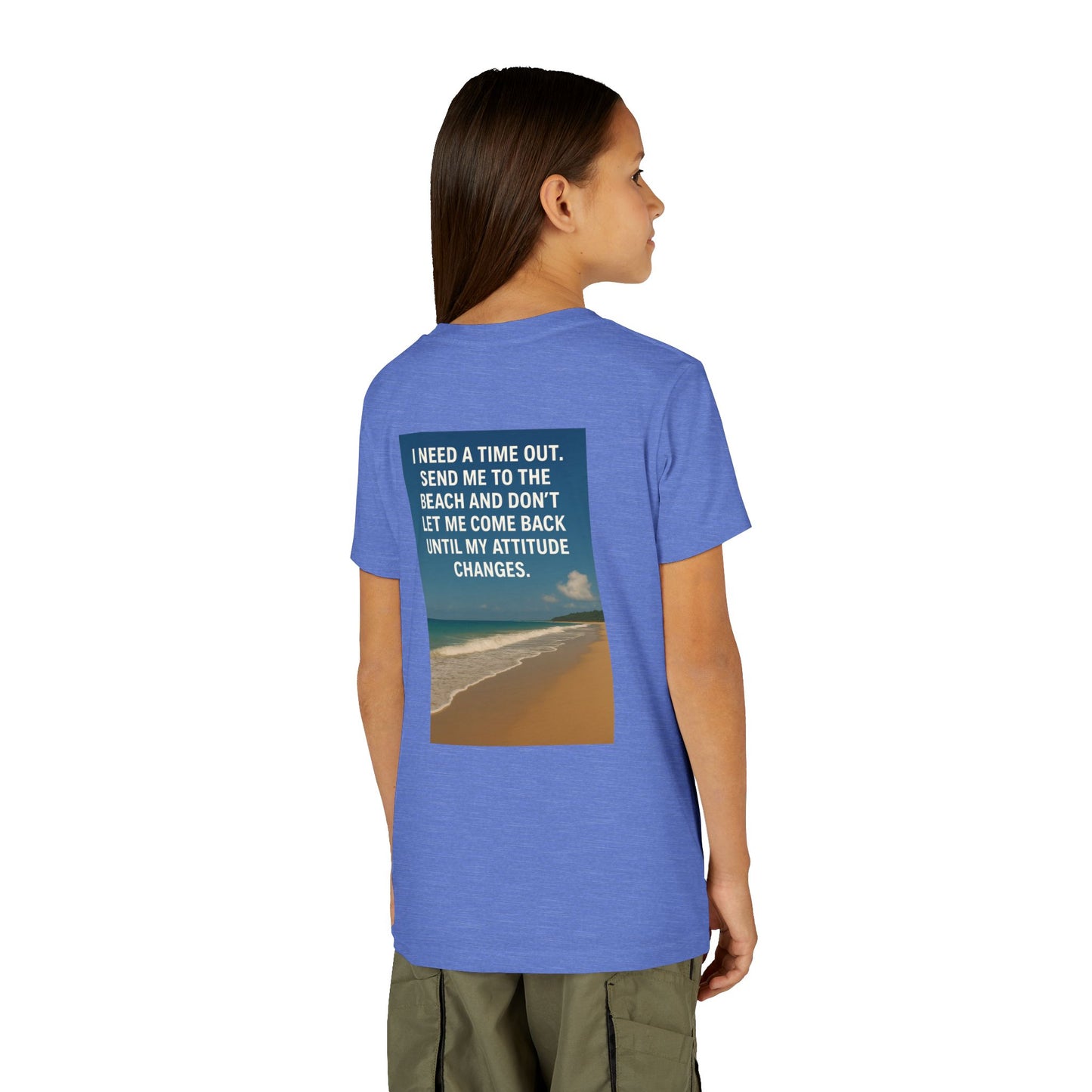 Time Out Youth Unisex Short Sleeve Crewneck Tee