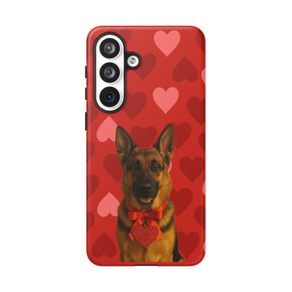Cupid's Companion German Shepherd Samsung Case