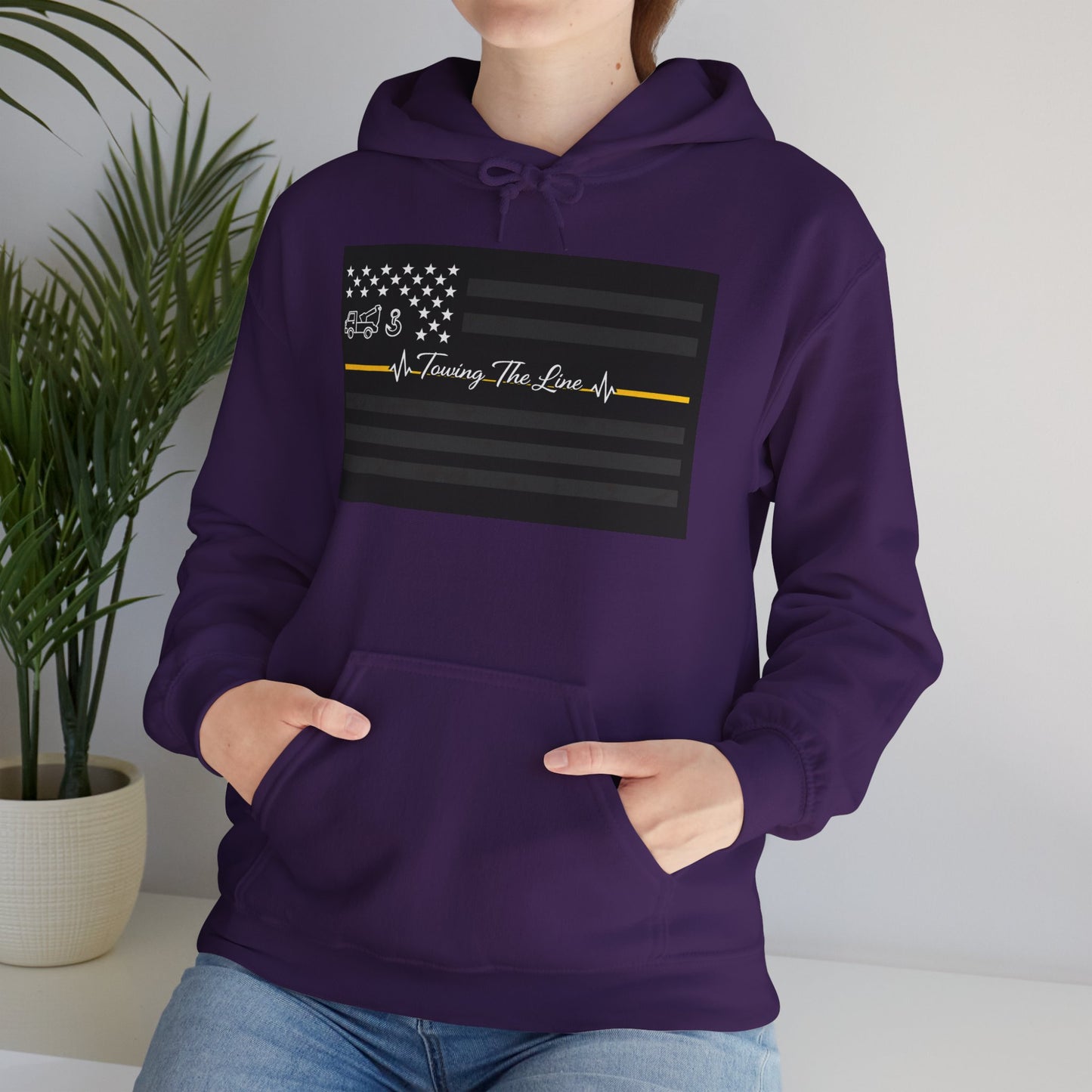 Thin Yellow Line Unisex Hoodie