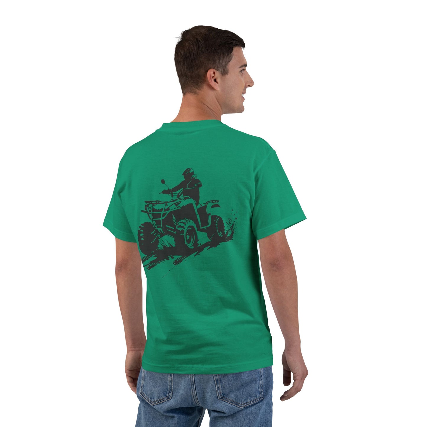 Slingin' Mud Quad Men's Short-Sleeve Crewneck Tee