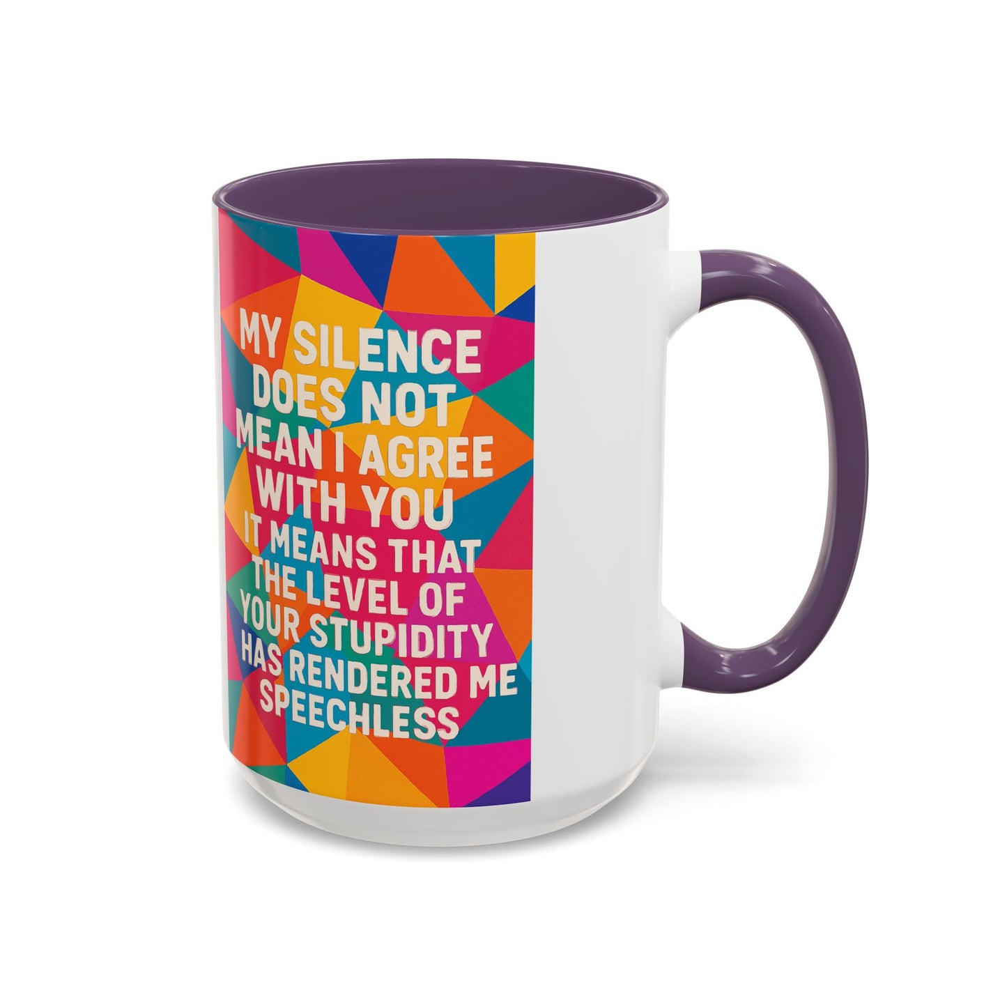 Speechless 2-Tone Coffee Mug