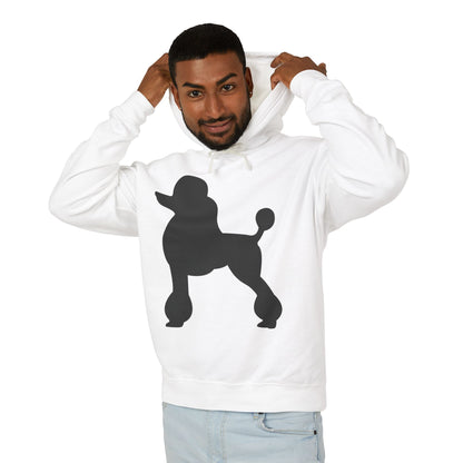 Poodle Silhouette Unisex Lightweight Hoodie