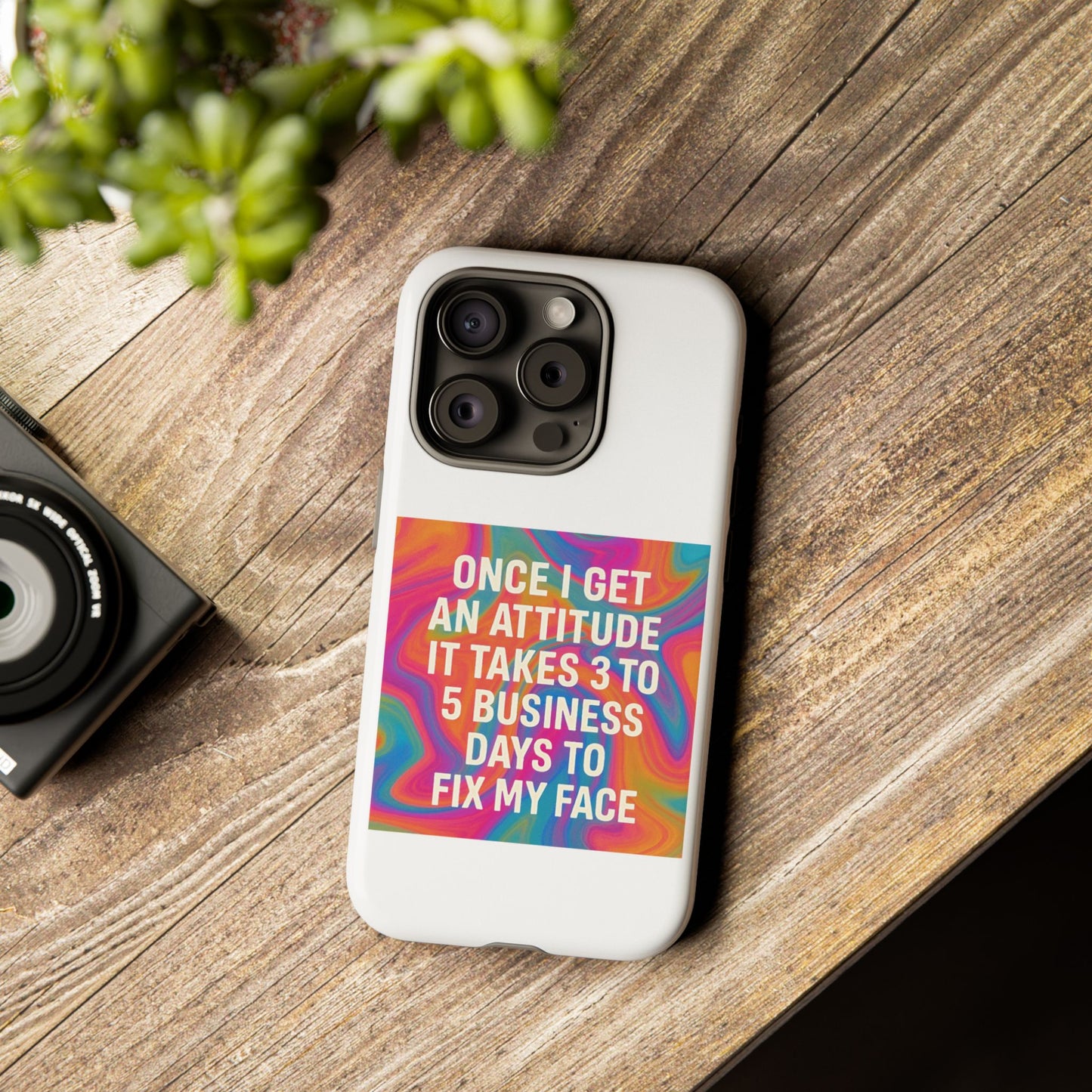 Fix My Face iPhone Case