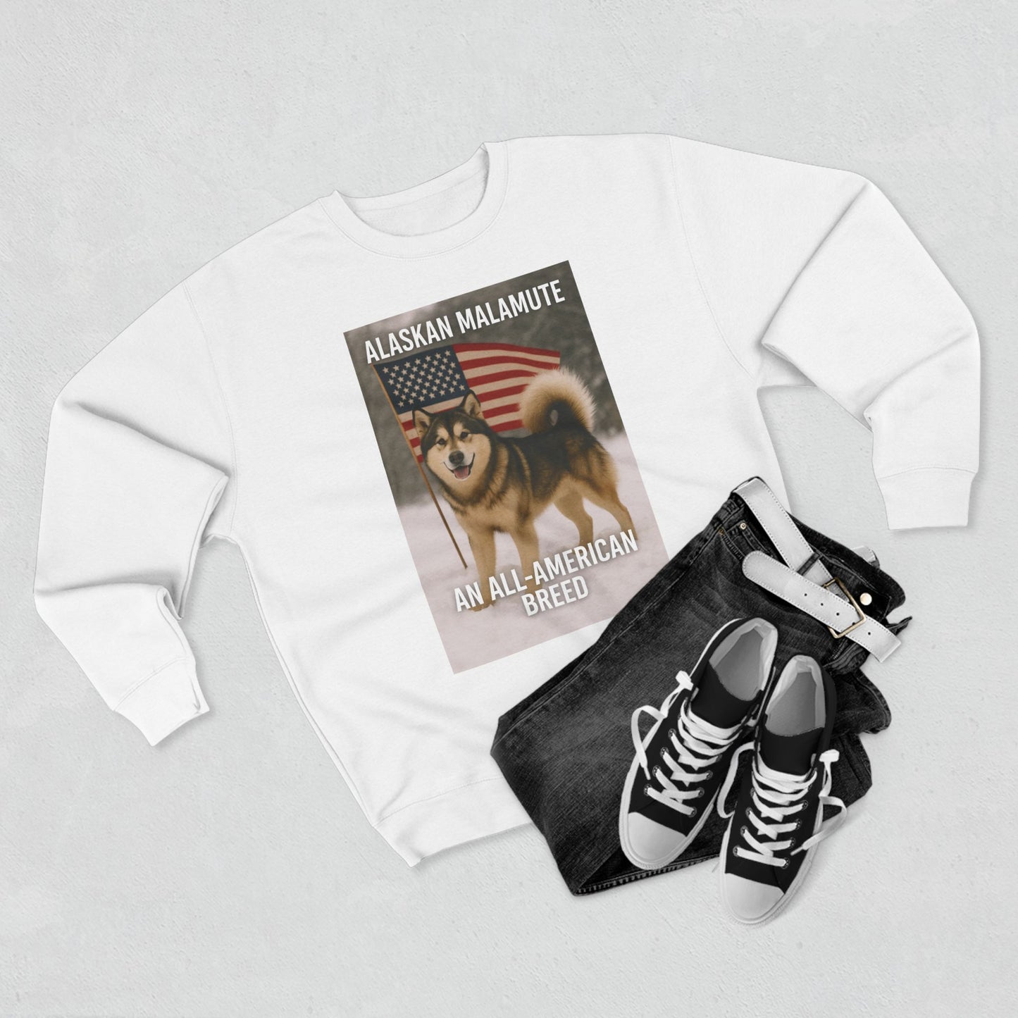 All-American Breed Unisex Crewneck Sweatshirt
