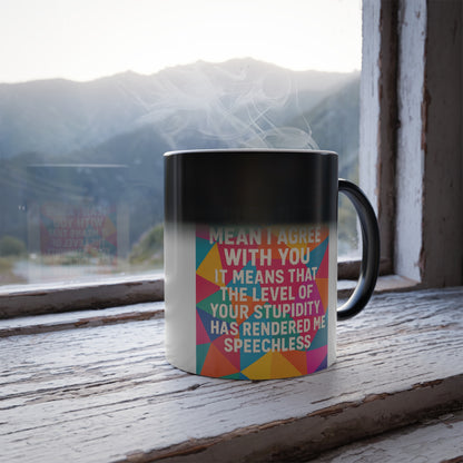 Speechless Color Changing Mug