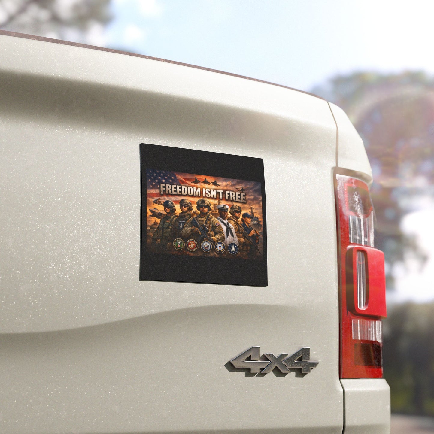 Freedom Isn't Free Indoor/Outdoor Magnet