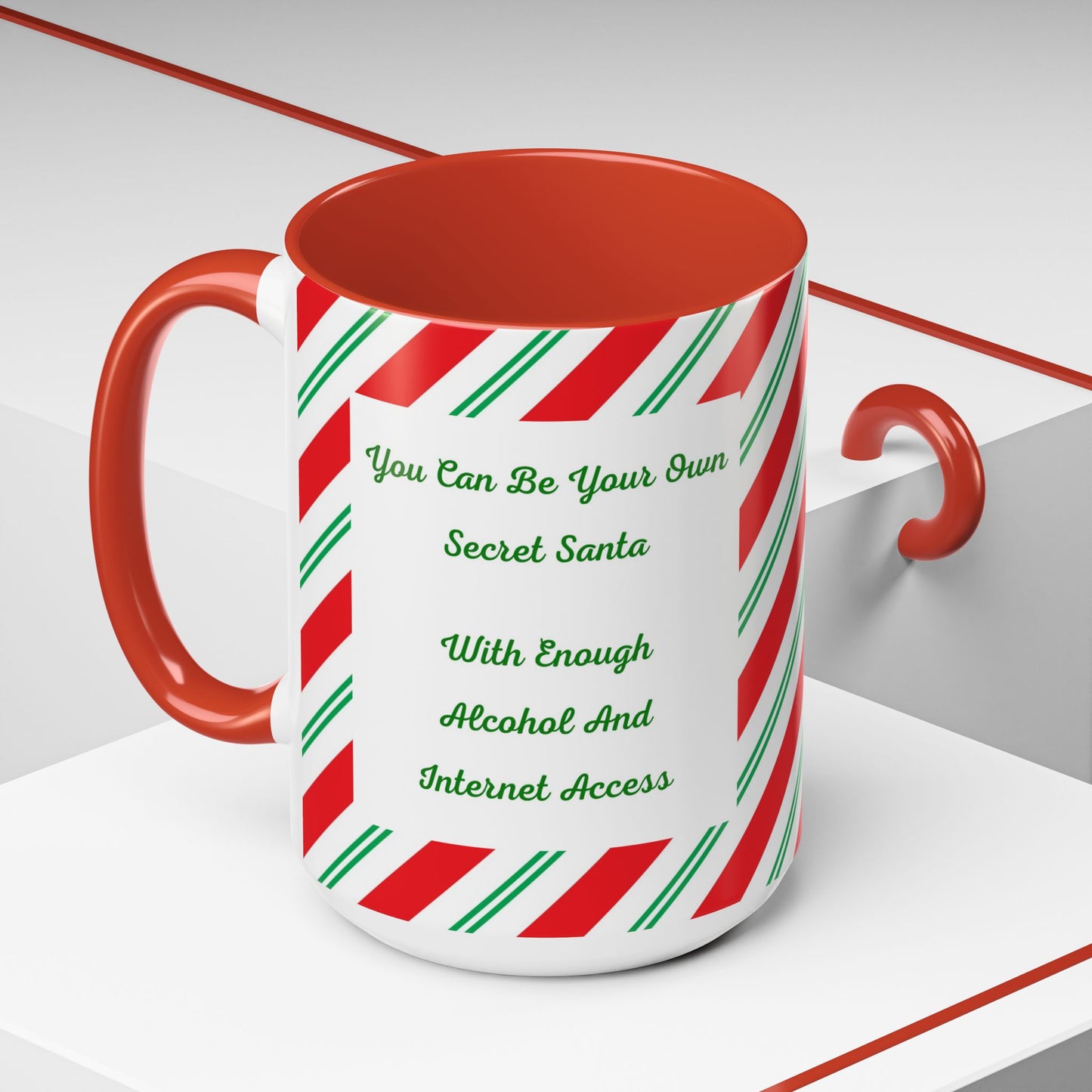 Your Own Secret Santa 2-Tone Coffee Mug