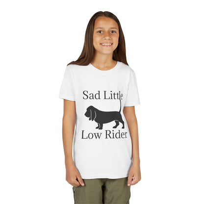 Sad Little Low Rider Youth Unisex Short Sleeve Crewneck Tee