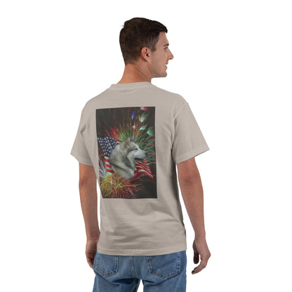 American Malamute Men's Short-Sleeve Crewneck Tee