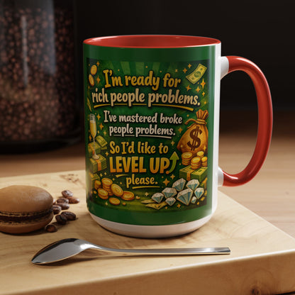 Level Up 2-Tone Coffee Mug