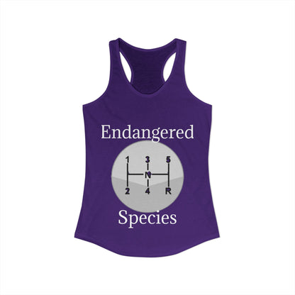 Endangered Species Women's Racerback Tank