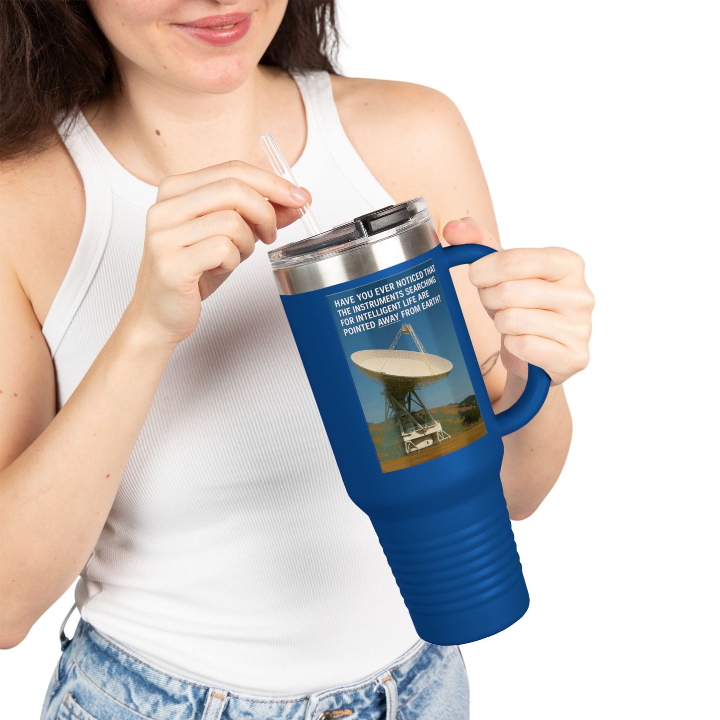 Intelligent Life Insulated Travel Mug