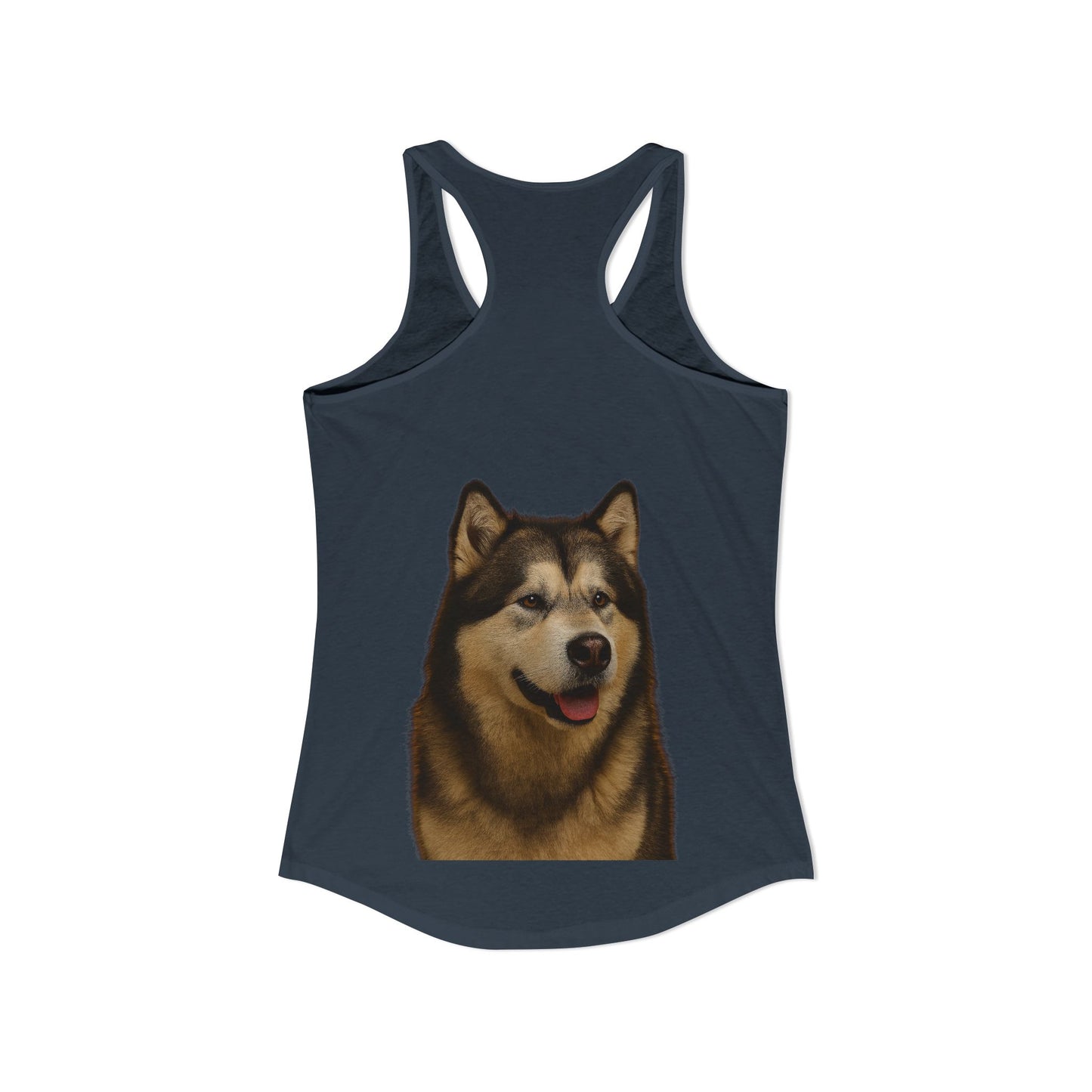 Malamute Head Women's Racerback Tank
