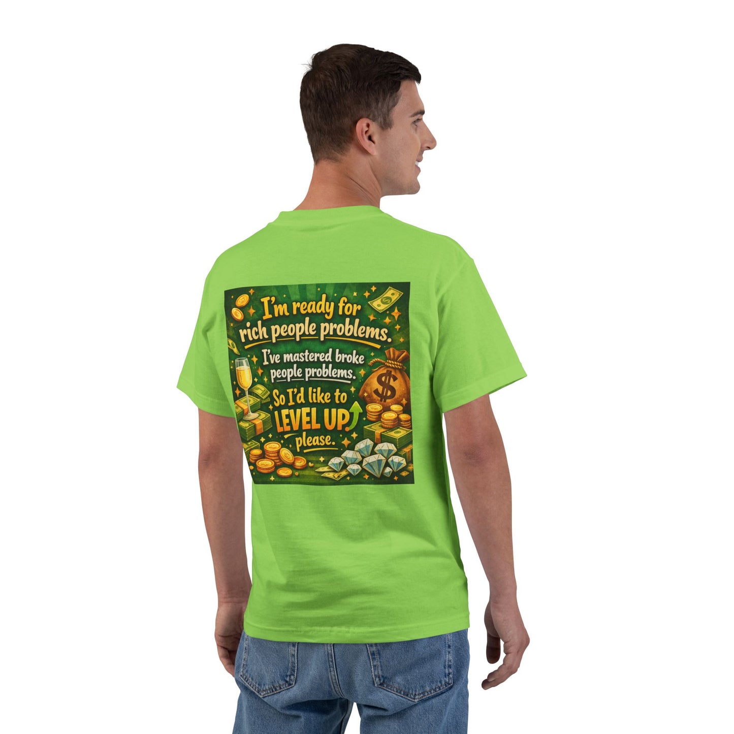 Level Up Men's Short-Sleeve Crewneck Tee