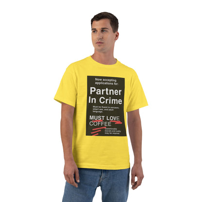 Partner In Crime Men's Short-Sleeve Crewneck Tee