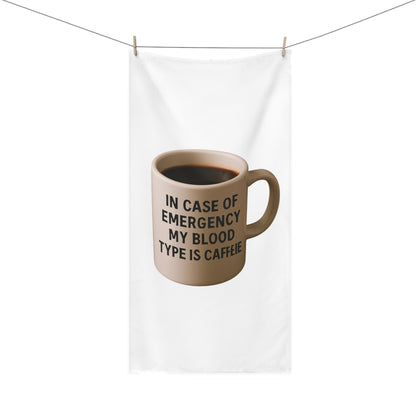 Blood Type Mink-Cotton  Beach Towel