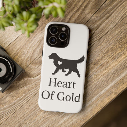Heart Of Gold iPhone Case